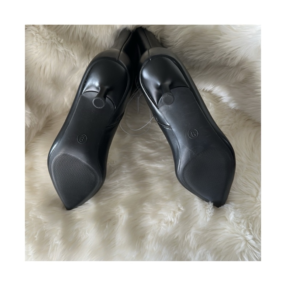 🆕 New Women's Lonnie Kitten Heel Stretch
Ankle Boots - A New Day Black Size 9 - Picture 4 of 7